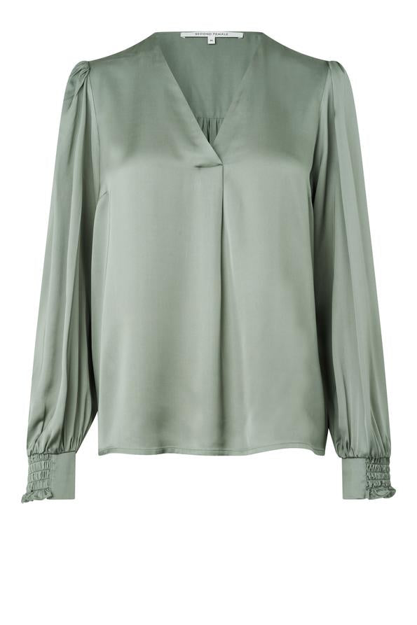 Barri Blouse Agave Green