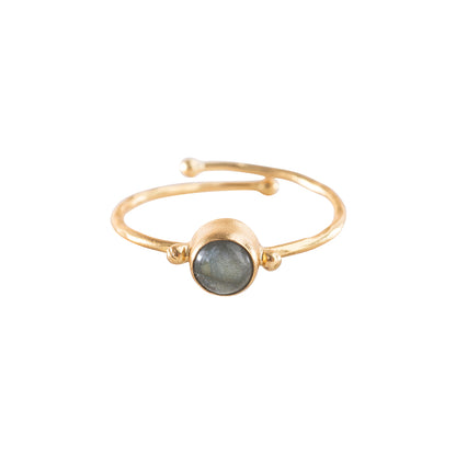 Faithful Labradorite Ring GP