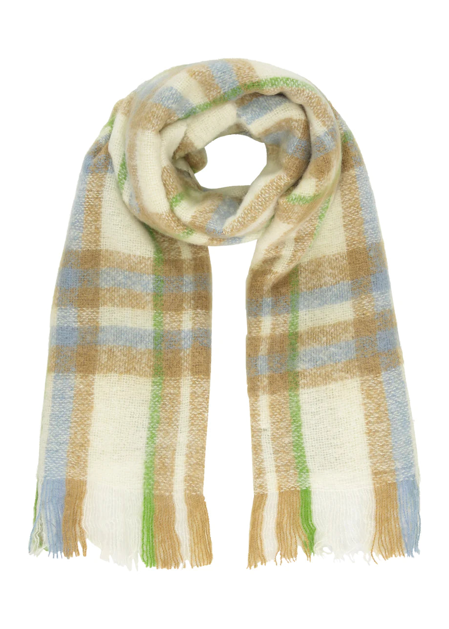 Seraphine Scarf Egrett Check