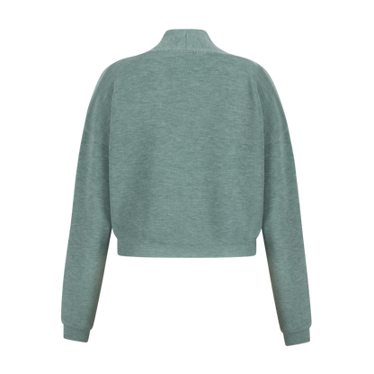 Leni knitted pull l/s Lily pad