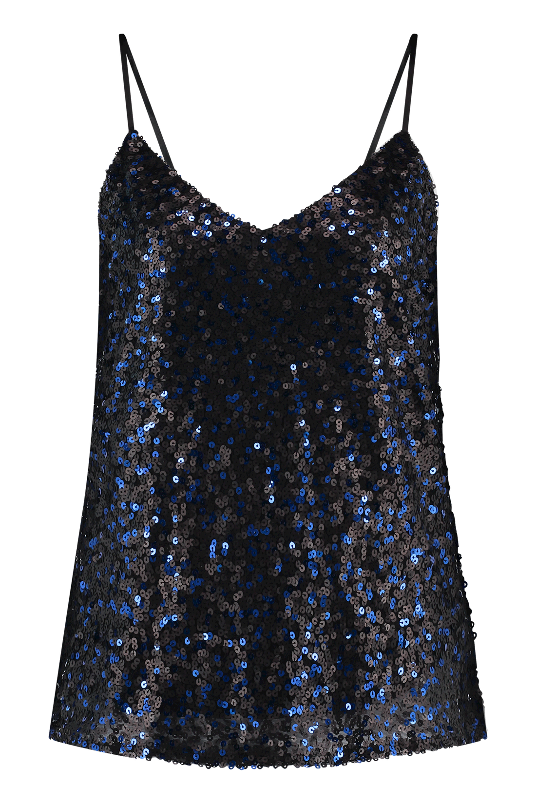 Singlet Yasmine Black/ Blue