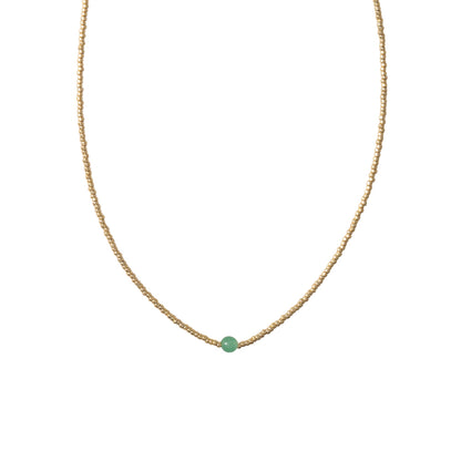 Flora Aventurine GC Necklace