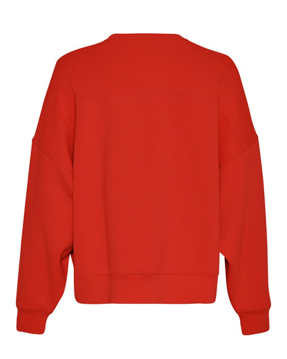 MSCHDalvina Ima Q Sweatshirt Flame Scarlet